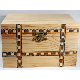 Drewniane Pudełko Skrzynka...