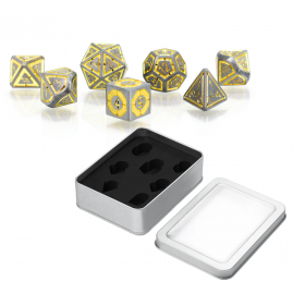 Zestaw 7 Metalowych Kostek...