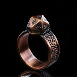 Miedziany Pierścionek...