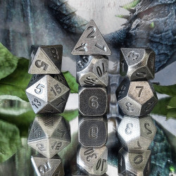 Kostki RPG Srebrne Łamacze...