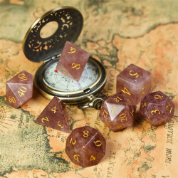 Kostki RPG Kwarc...
