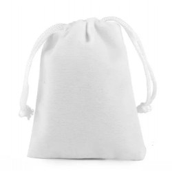 Biały Woreczek Materiałowy...