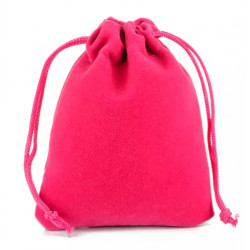 Różowy Woreczek Materiałowy...