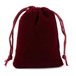 Bordowy Woreczek...