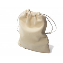 Beżowy Woreczek Materiałowy...