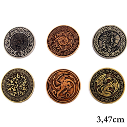 Smocze Metalowe Monety...