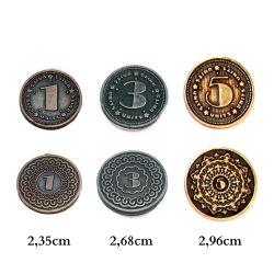 Uniwersalne Metalowe Monety...