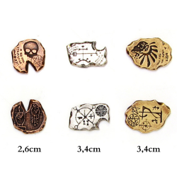 Nieumarłych Metalowe Monety...