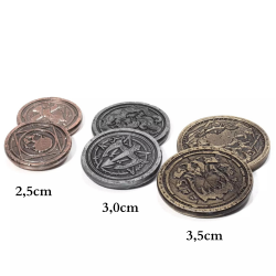 Potworne Metalowe Monety...