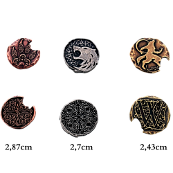 Wilkołacze Metalowe Monety...