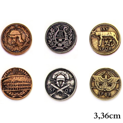 Rzymskie Metalowe Monety...