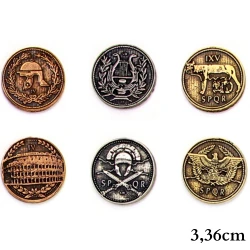Rzymskie Metalowe Monety...
