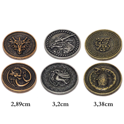 Smoki Metalowe Monety...