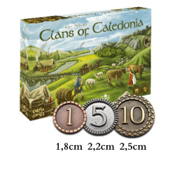 70 Metalowych Monet do Gry...