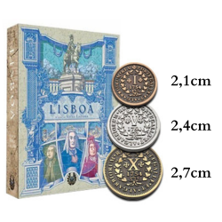 55 Metalowych Monet do Gry...