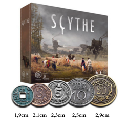 80 Metalowych Monet do Gry...