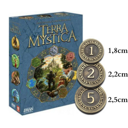 95 Metalowych Monet do Gry...