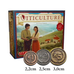 72 Metalowych Monet do Gry...