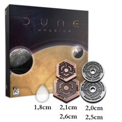 62 Metalowych Monet do Gry...