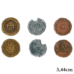 Orkowe Metalowe Monety...