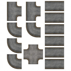 Zestaw Gumowych Terenów 2D...