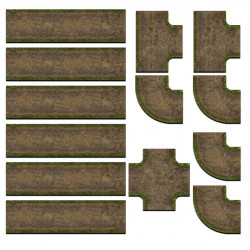 Zestaw Gumowych Terenów 2D...