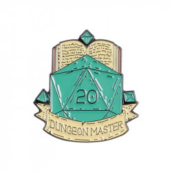 Metalowa Przypinka RPG DND...