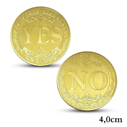 Złota Metalowa Moneta...