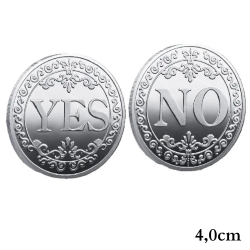 Srebrna Metalowa Moneta...