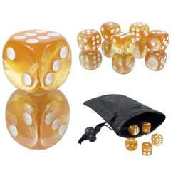 Kostka K6 1,1 cm RPG Złoty...