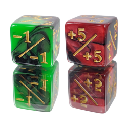 Kostki K6 1,6 cm RPG...