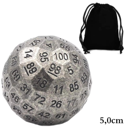 Kostka RPG Metalowa Kość...