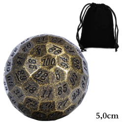 Kostka RPG Metalowa Kość...