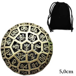 Kostka RPG Metalowa Kość...