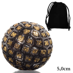 Kostka RPG Metalowa Kość...