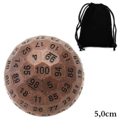 Kostka RPG Metalowa Kość...