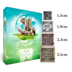 70 Metalowych Monet do Gry...