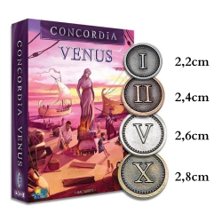 10 Metalowych Monet do Gry...