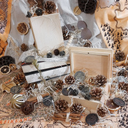 Drewniane Pudełko Skrzynka...