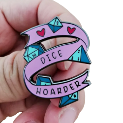 Metalowa Przypinka RPG DND...