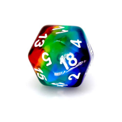 Kostka RPG Tęczowa Kość...