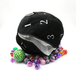 Czarna Pluszowa Torba...