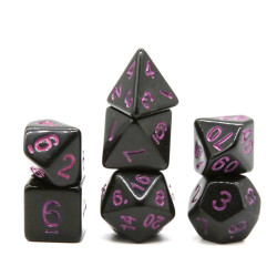 Kostki RPG Czarno-Fioletowy...
