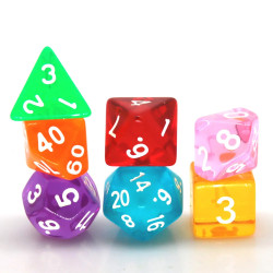 Kostki RPG Wszystkie Kolory...