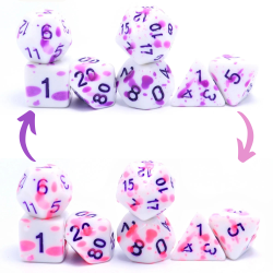 Kostki RPG Glamour Zestaw 7...