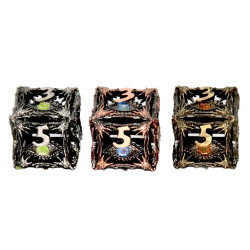 Zestaw 3 Metalowych Kostek...