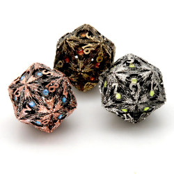 Zestaw 3 Metalowych Kostek...