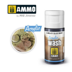 Ammo: Acrylic Wash - Black...