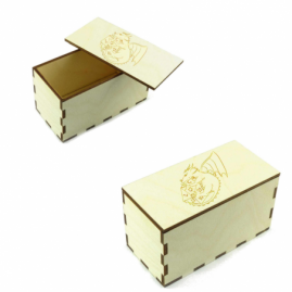 Drewniane Pudełko Ze...