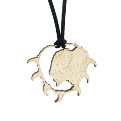 Drewniany Naszyjnik...